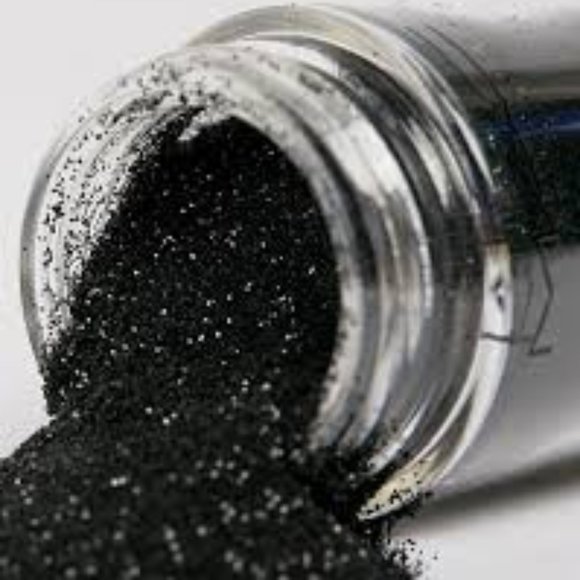 MAC Glitter Brilliants "BLACK" pigment NIB - Picture 3 of 9